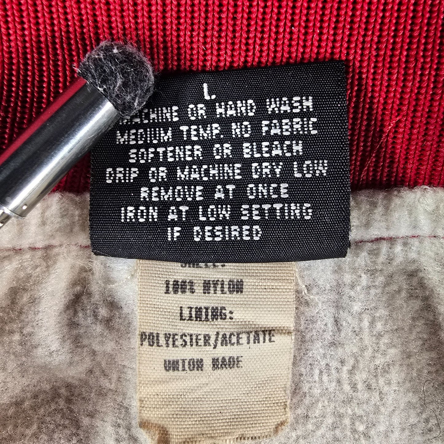 Vintage 1990s Pla-Mor Lanes Decatur Champions 93-94 Satin Bowling Jacket (L)