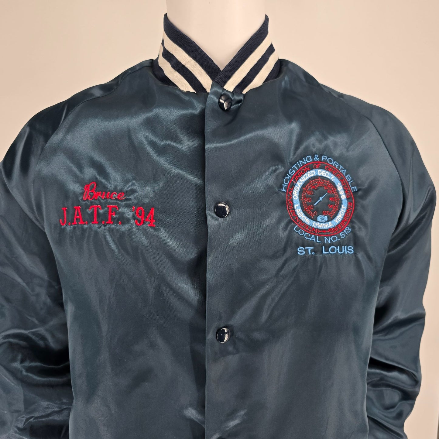 Vintage 1994 International Union of Operating Engineers St. Louis Jacket (XL)