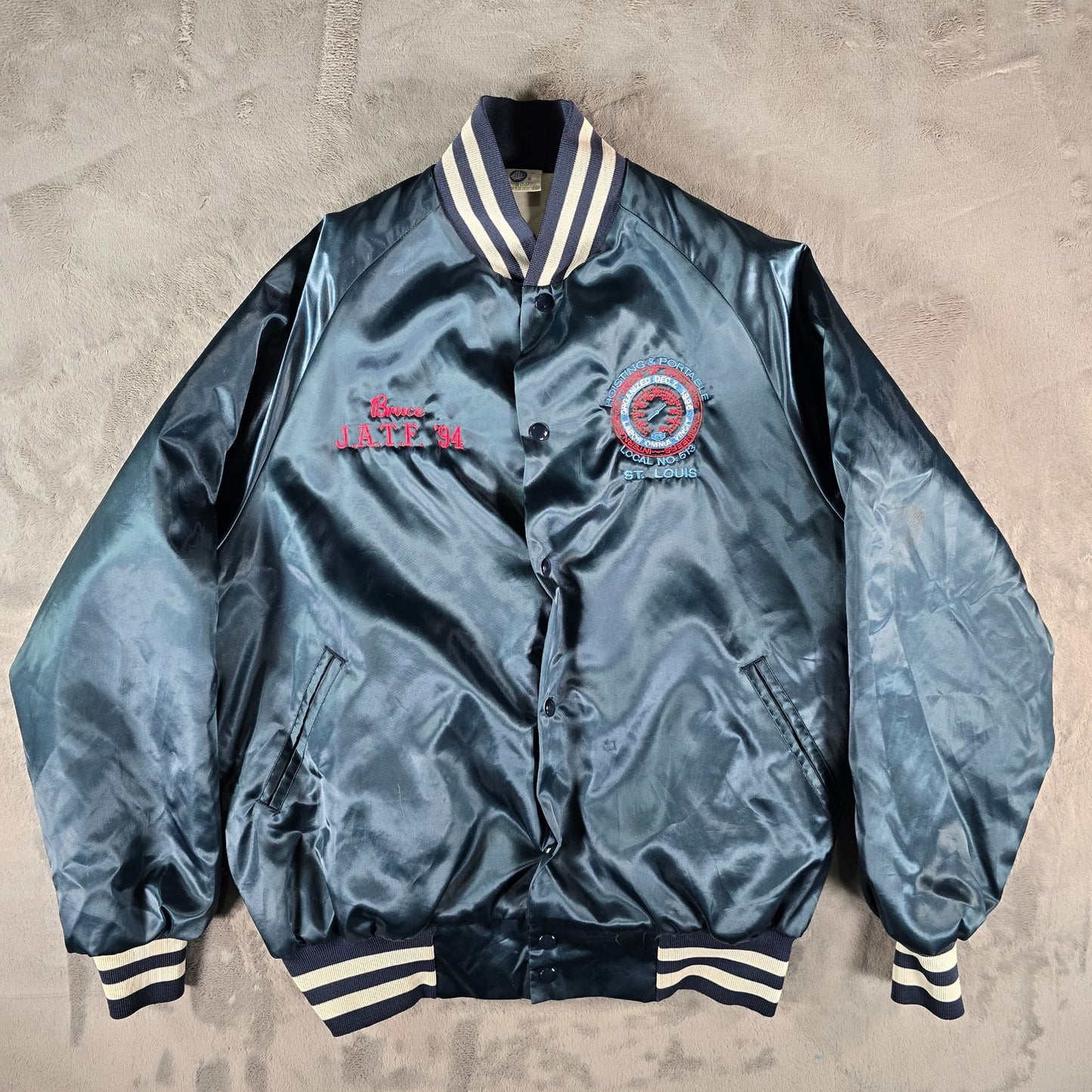 Vintage 1994 International Union of Operating Engineers St. Louis Jacket (XL)