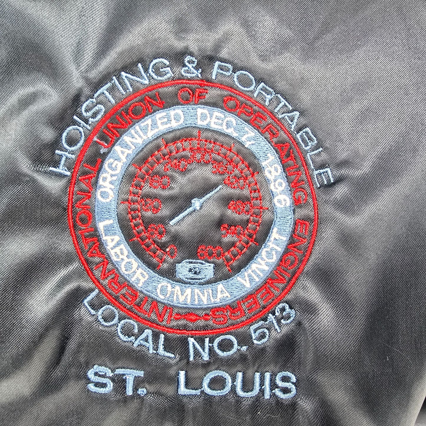 Vintage 1994 International Union of Operating Engineers St. Louis Jacket (XL)