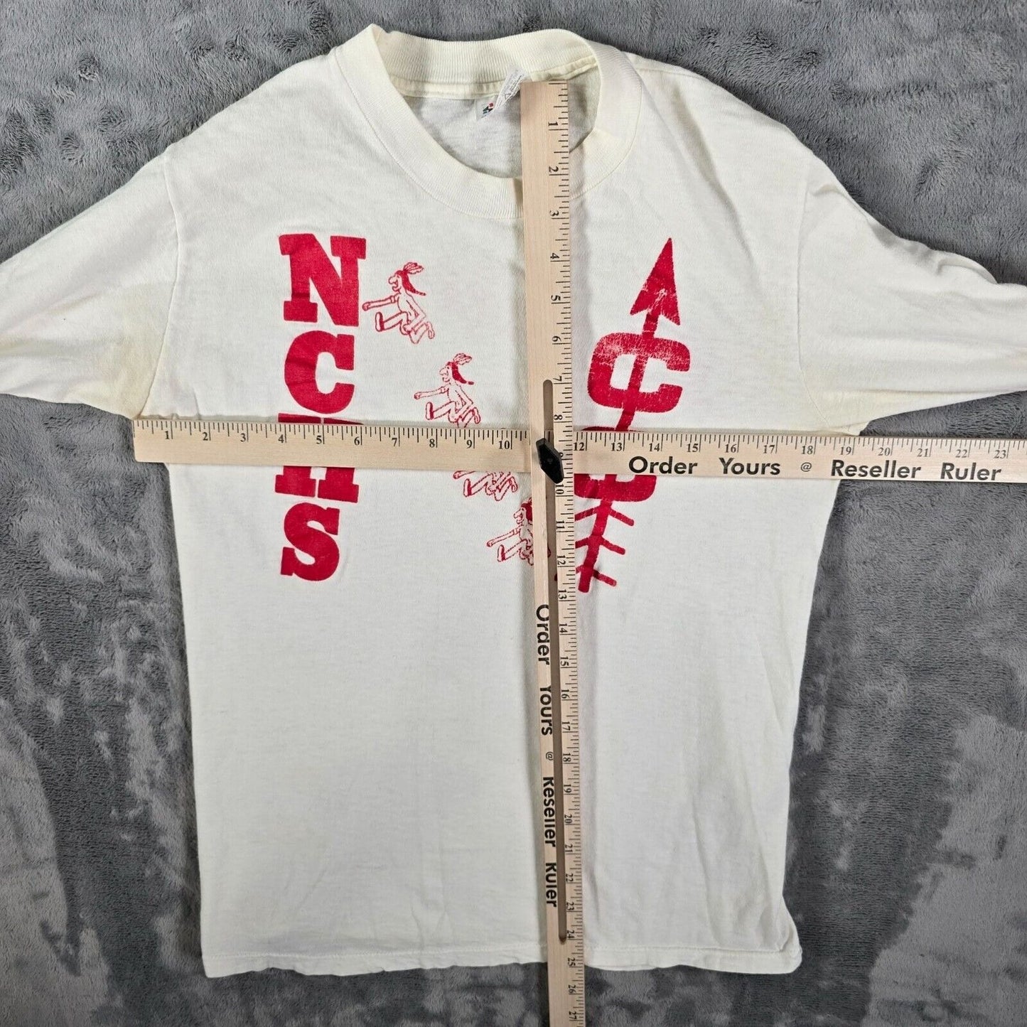 Vintage 1987 NCHS "It's not over... til it's over '87" Long-sleeved T-Shirt (M)