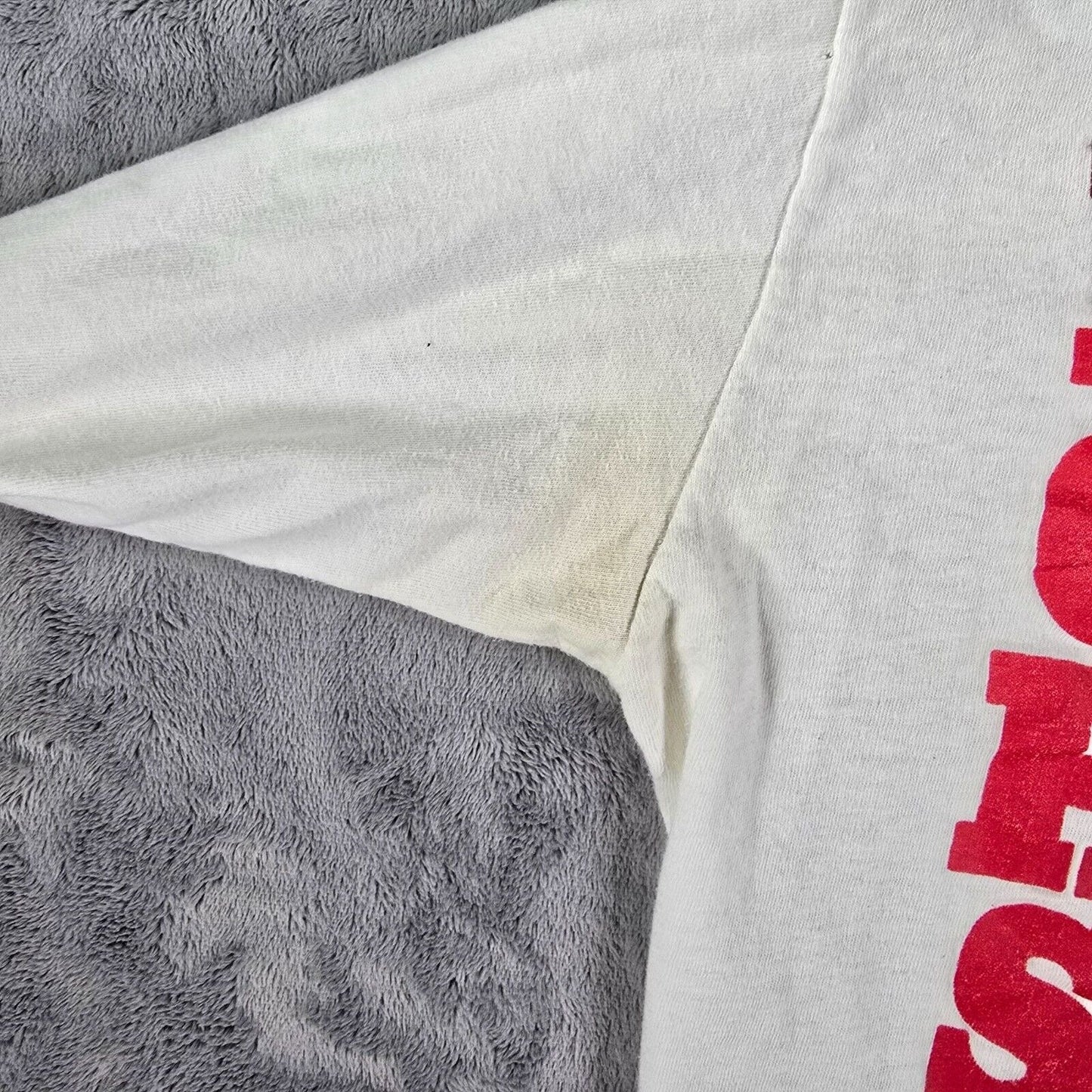 Vintage 1987 NCHS "It's not over... til it's over '87" Long-sleeved T-Shirt (M)