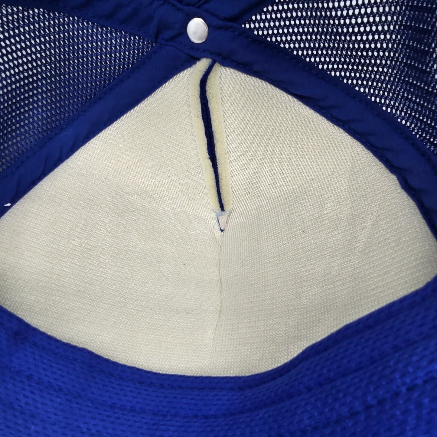 Dutch Bros Coffee Company "Always Stoked" Blue Snapback Rope Brim Trucker Hat