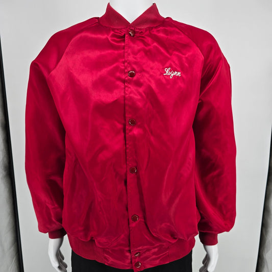 Vintage 1990s WestArk "Lynn" Missouri State Parks Passport Satin Jacket (2XL)