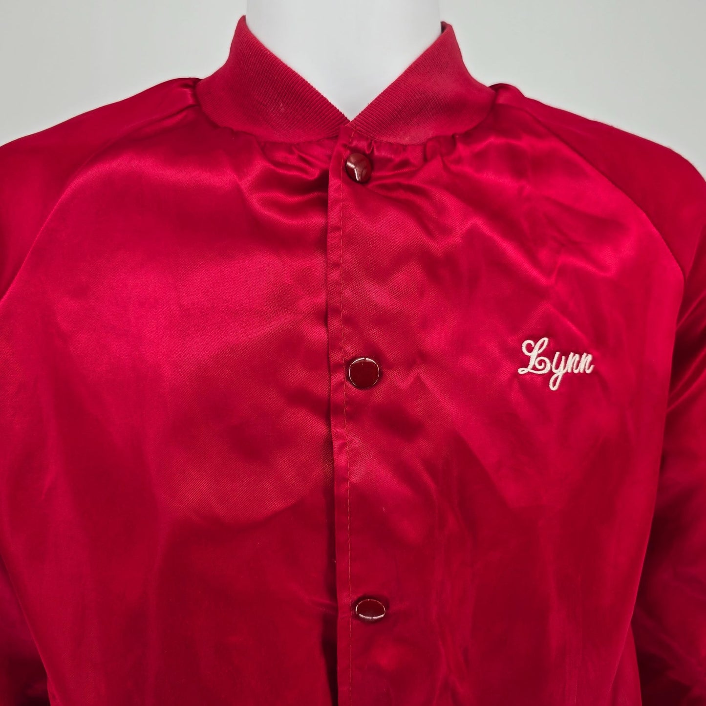 Vintage 1990s WestArk "Lynn" Missouri State Parks Passport Satin Jacket (2XL)