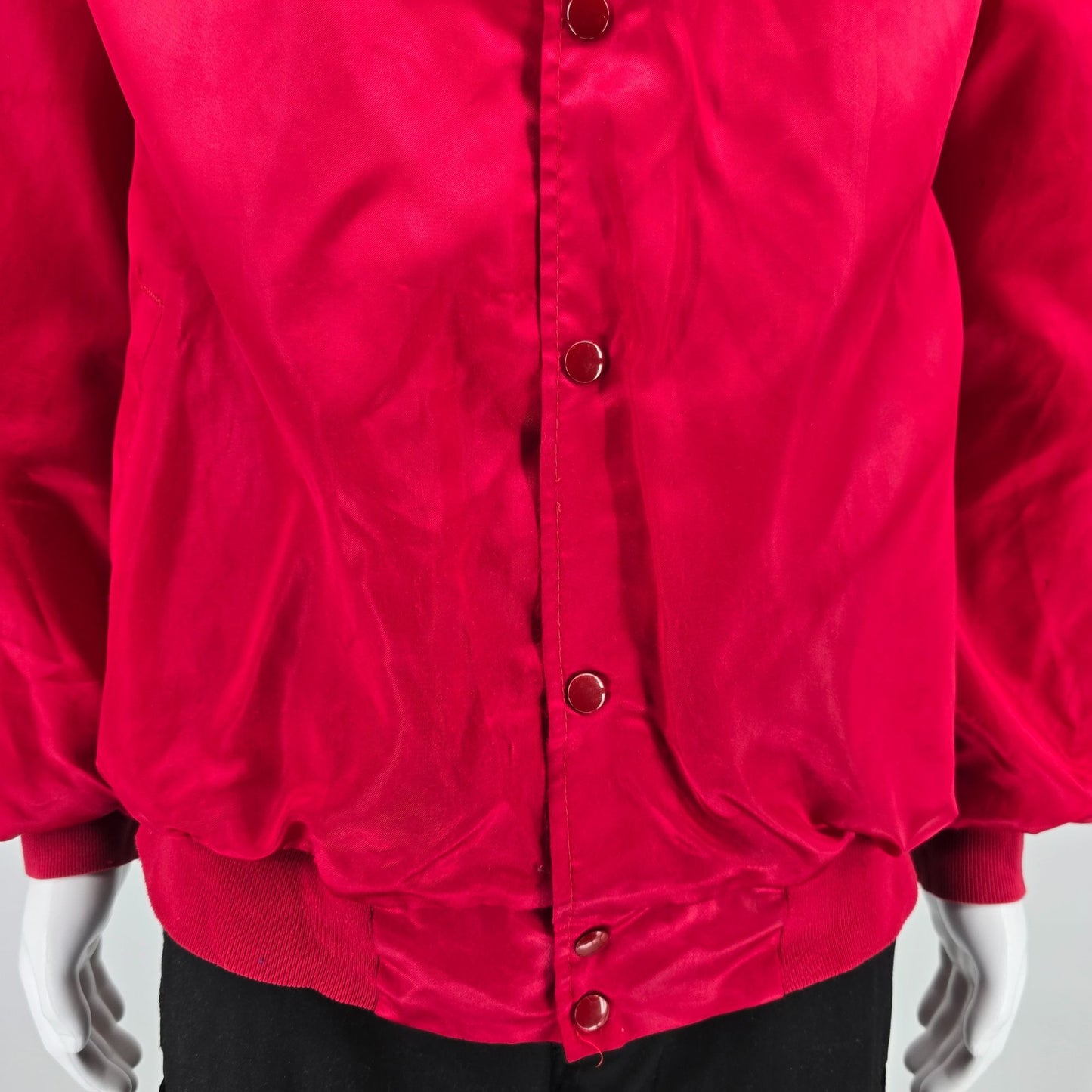 Vintage 1990s WestArk "Lynn" Missouri State Parks Passport Satin Jacket (2XL)