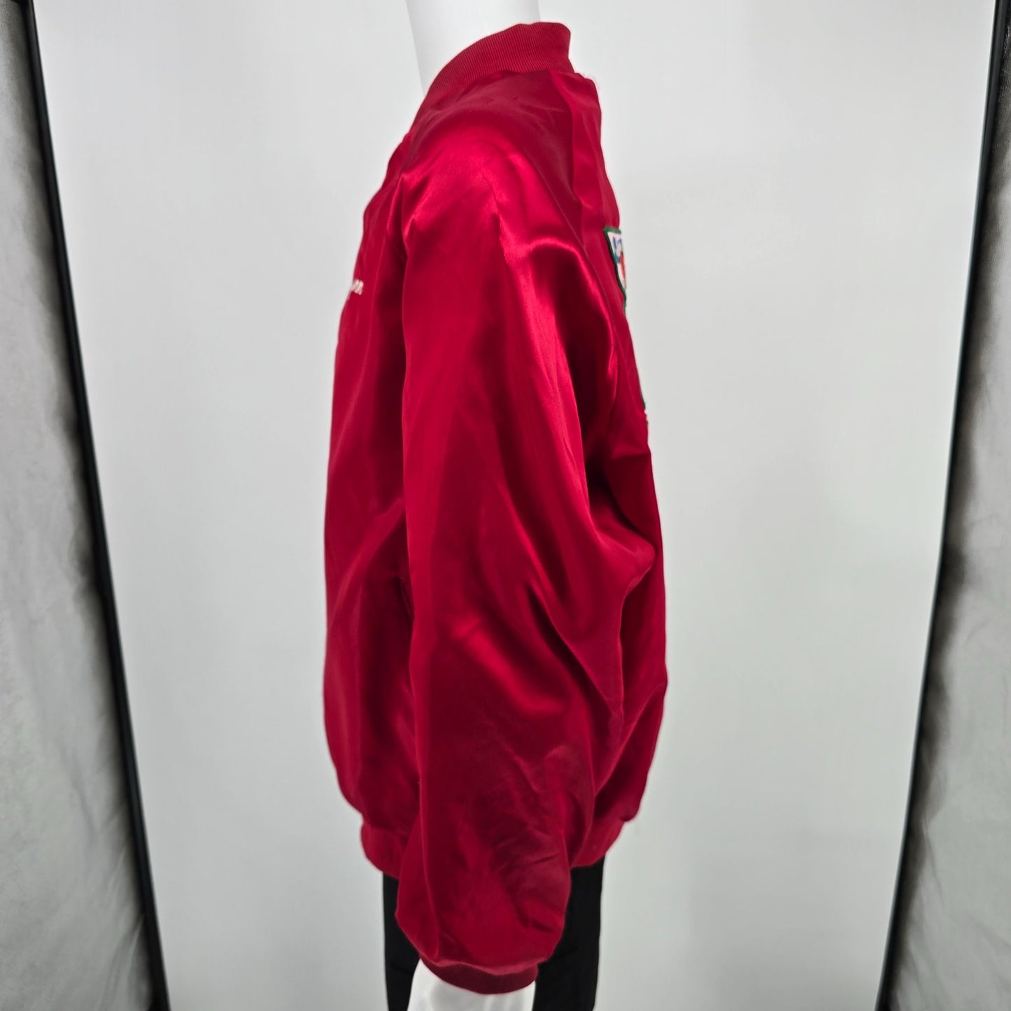 Vintage 1990s WestArk "Lynn" Missouri State Parks Passport Satin Jacket (2XL)