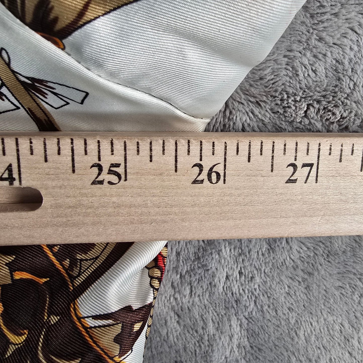 Vintage 1990s Moda International Equestrian Scarf Print Satin Bomber Jacket (OS)