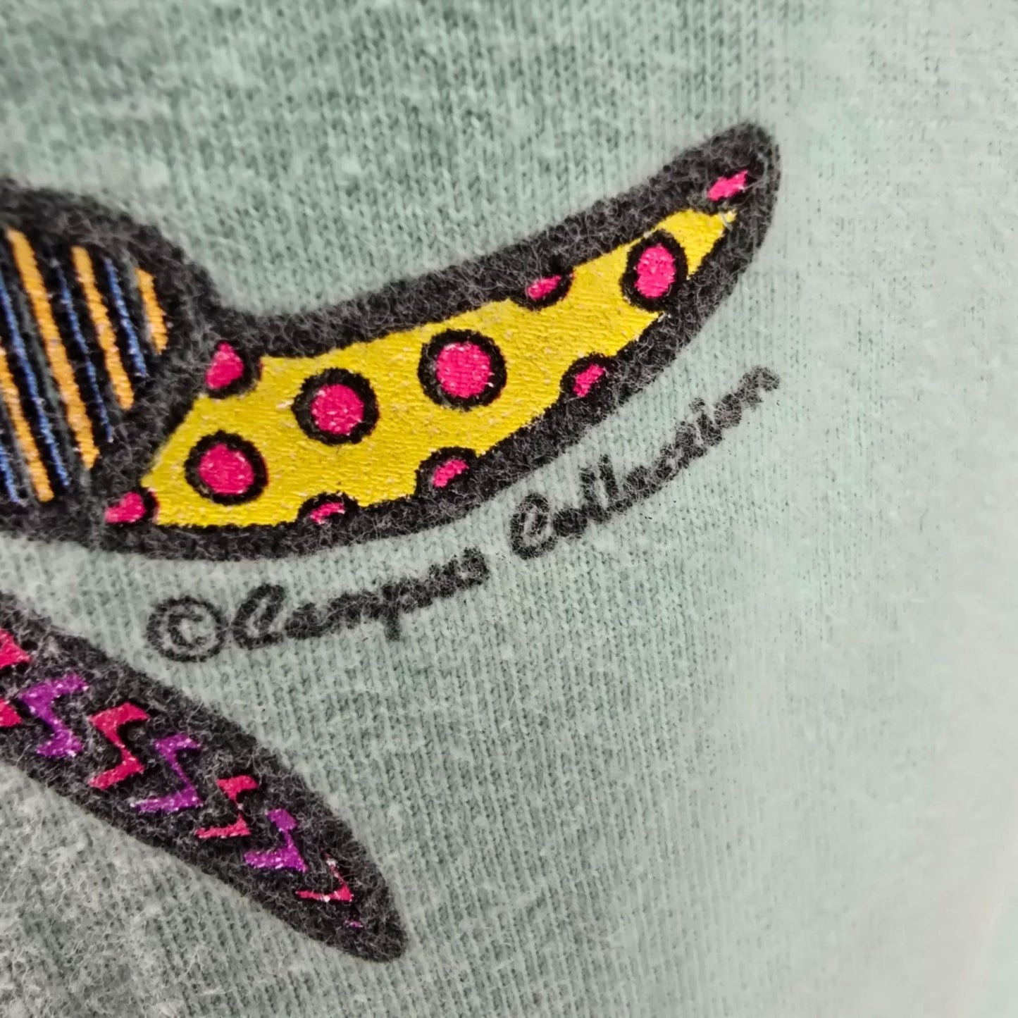 2000s Comfort Colors Dewey's Destin FL Crab Art Campus Collection Tank Top (S)