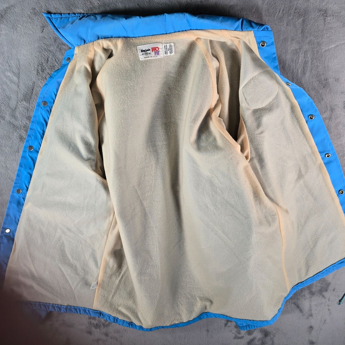 Vintage 1980s Kentucky Lake Fall Fishing Derby Prize Winner Coach Jacket (M)