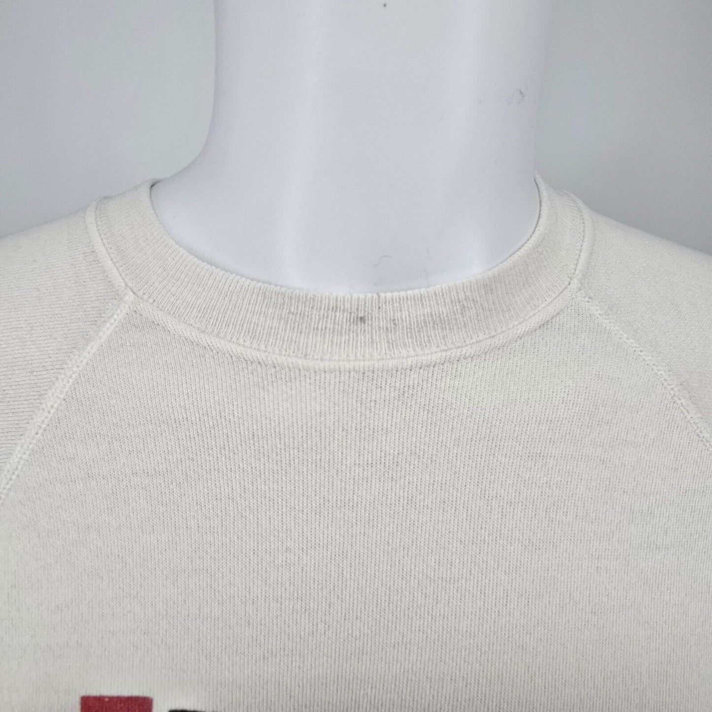 Vintage 1980s Hanes The Radiator Doctor White Promotional Sweatshirt (XL)