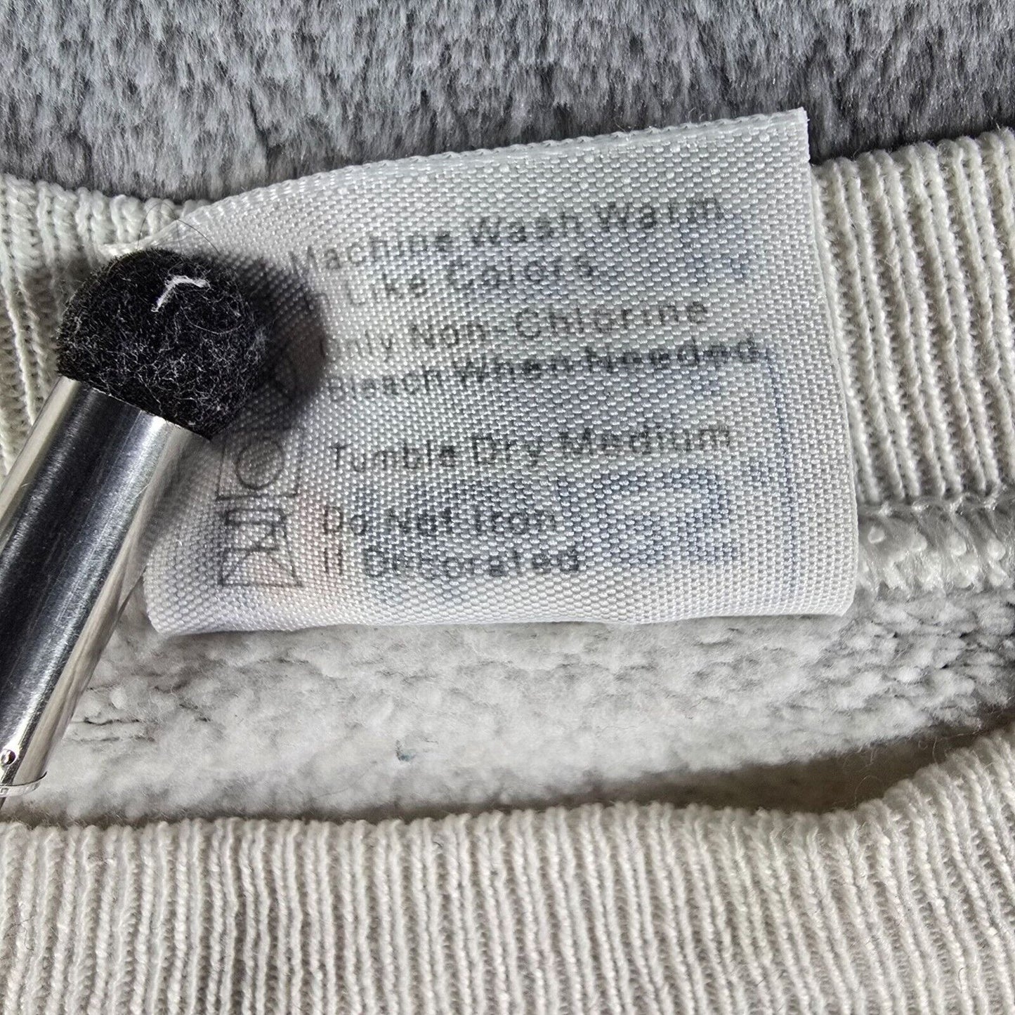 Vintage 1980s Hanes The Radiator Doctor White Promotional Sweatshirt (XL)