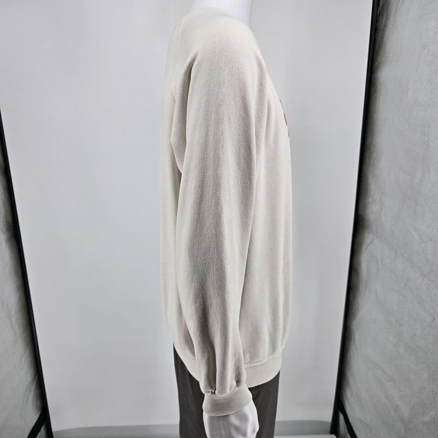 Vintage 1980s Hanes The Radiator Doctor White Promotional Sweatshirt (XL)