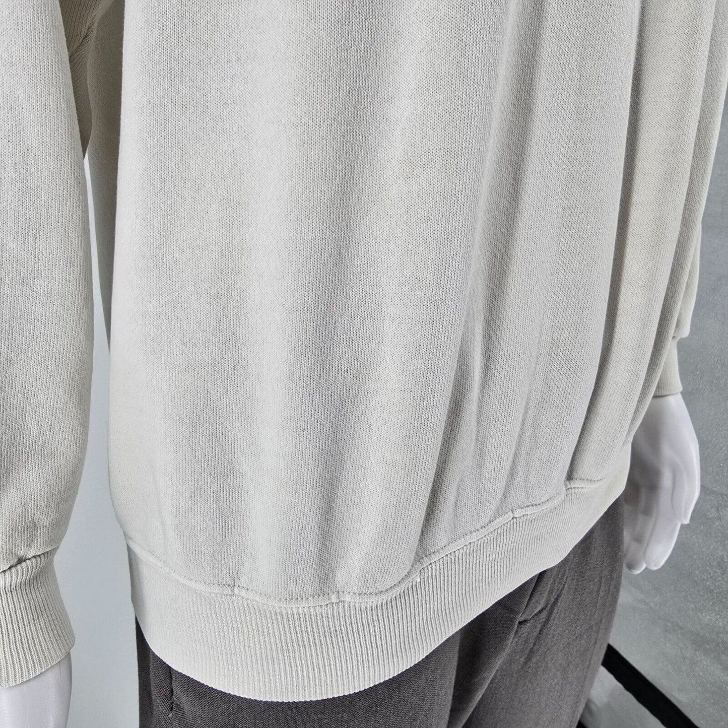 Vintage 1980s Hanes The Radiator Doctor White Promotional Sweatshirt (XL)