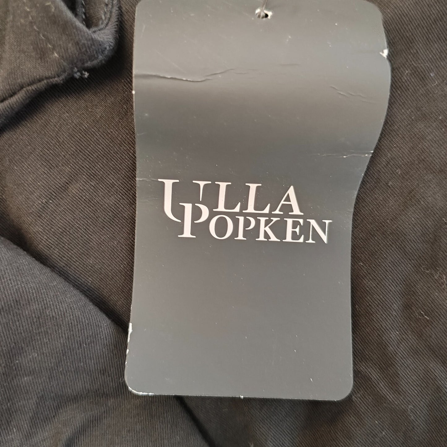 NWT Ulla Popken Black Scoop Neck 3/4 Sleeve Maxi Dress (Size 28/30) *Shelf Wear*