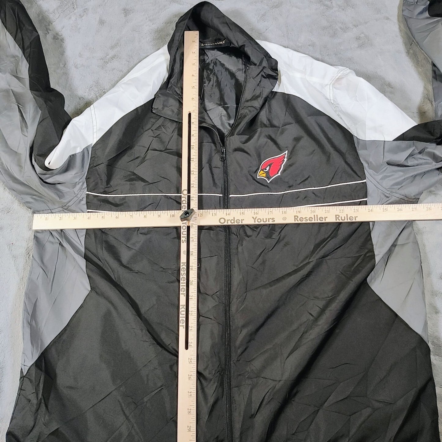 Dunbrooke Mens NFL Arizona Cardinals Sports Illustrated Windbreaker Jacket (2XL)