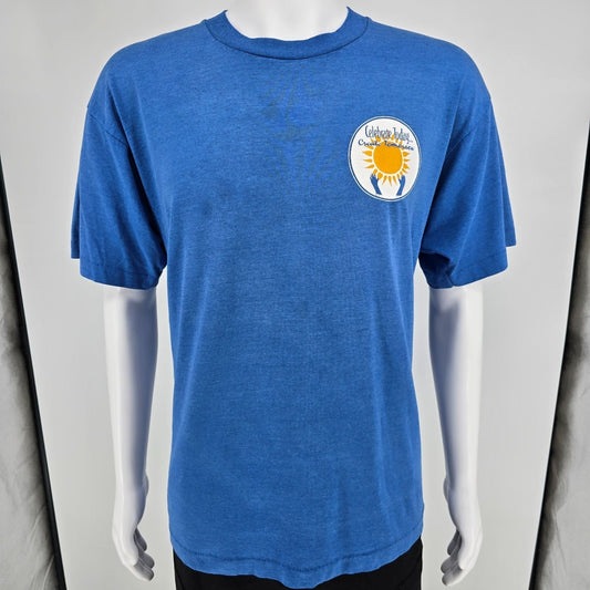 Vintage 1990s "Celebrate Today... Create Tomorrow" Single Stitch T-Shirt (XL)