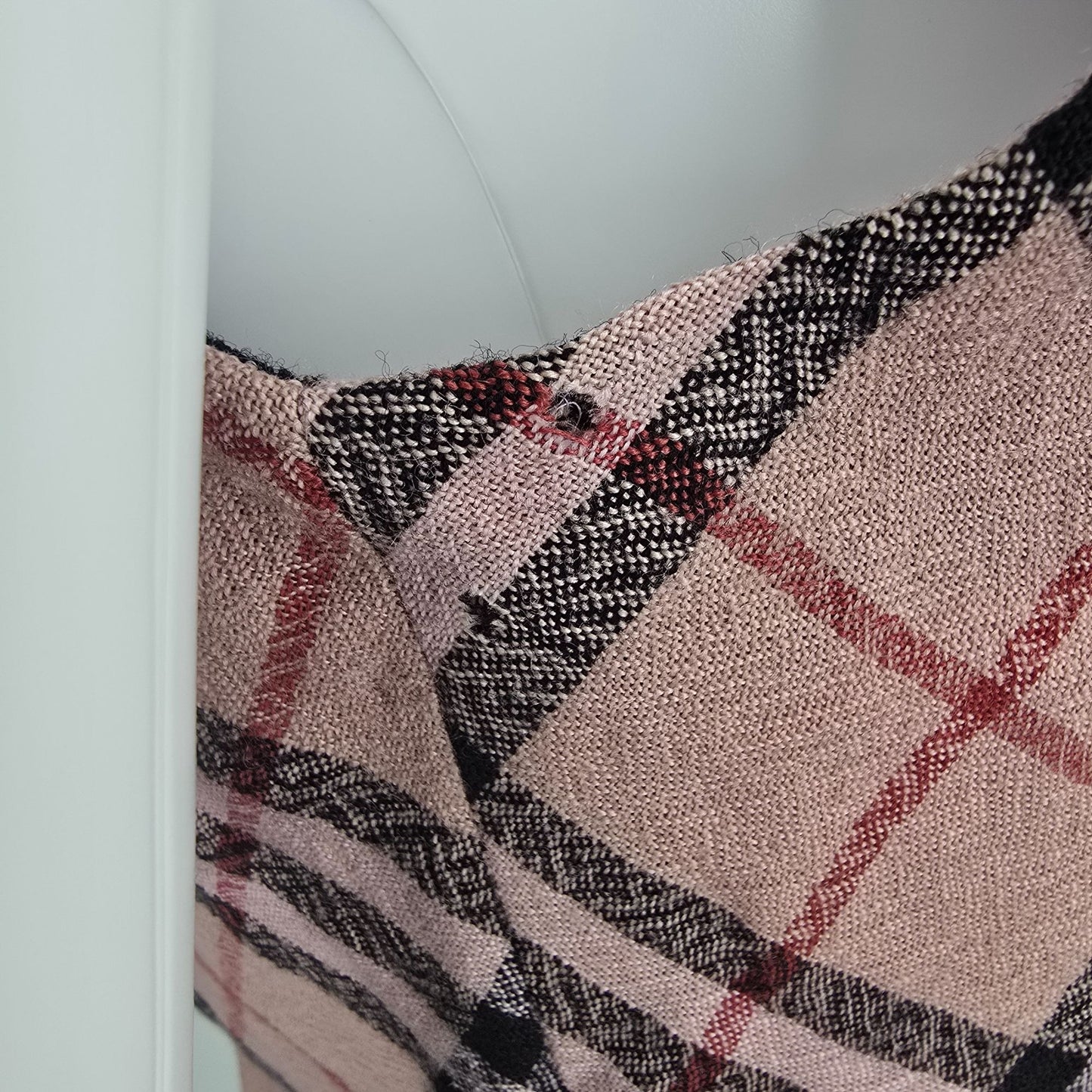 Vintage Y2K Burberry London Pink Nova Check Mini Dress (Size 6/S) *Damaged