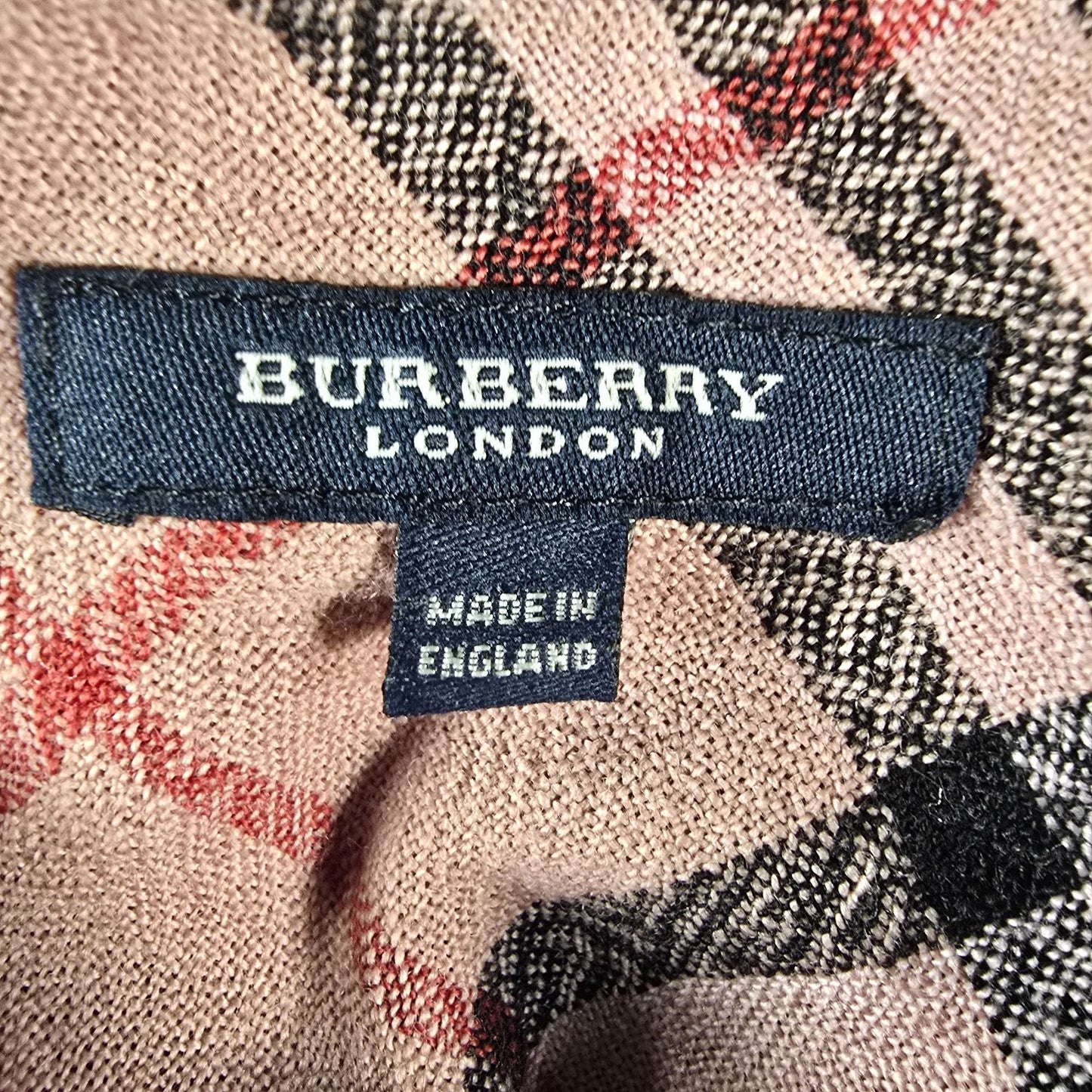 Vintage Y2K Burberry London Pink Nova Check Mini Dress (Size 6/S) *Damaged