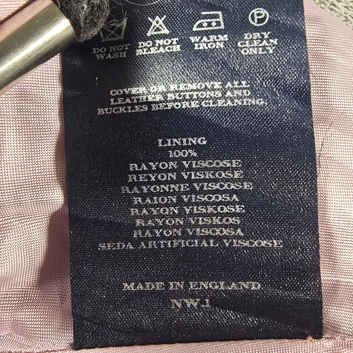 Vintage Y2K Burberry London Pink Nova Check Mini Dress (Size 6/S) *Damaged