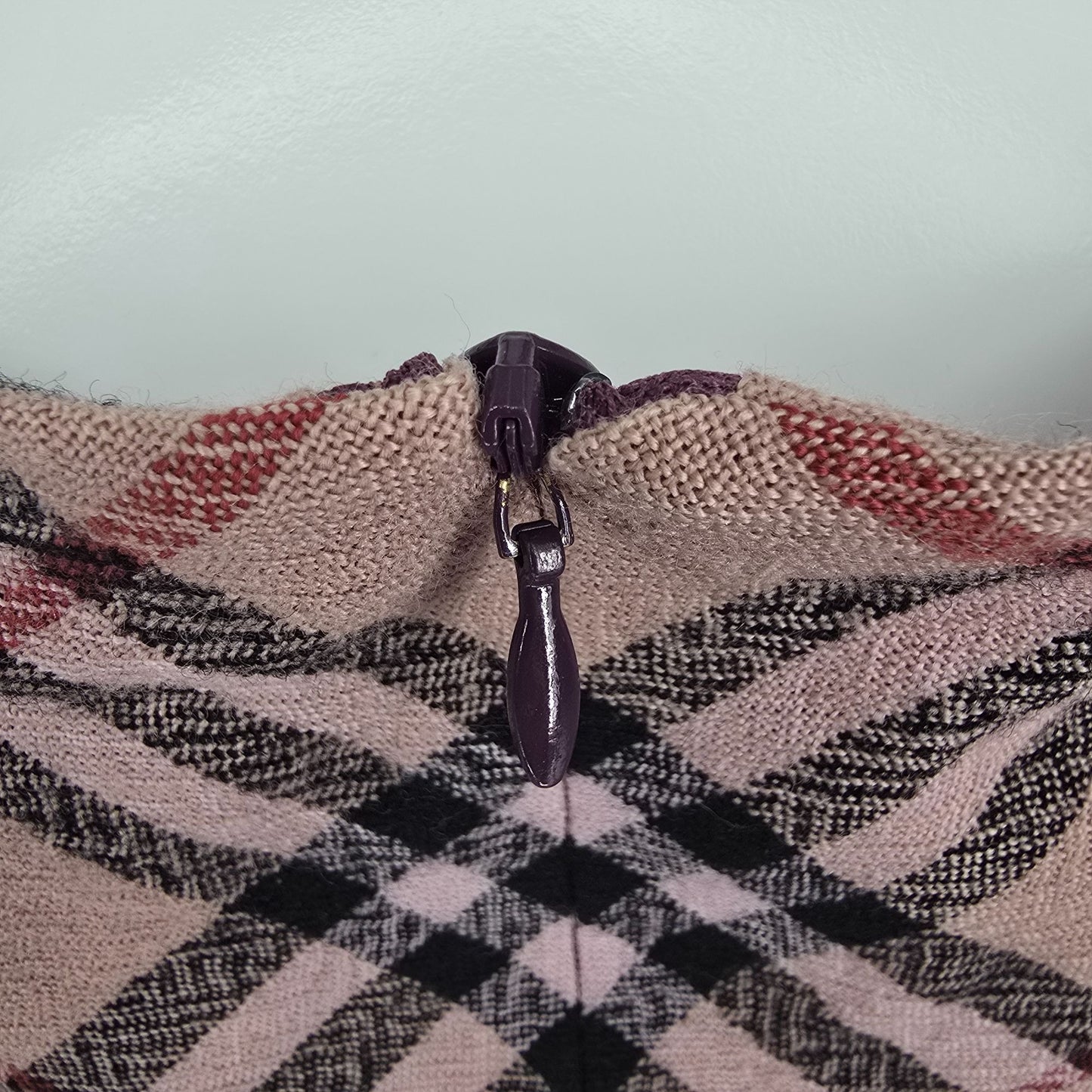 Vintage Y2K Burberry London Pink Nova Check Mini Dress (Size 6/S) *Damaged