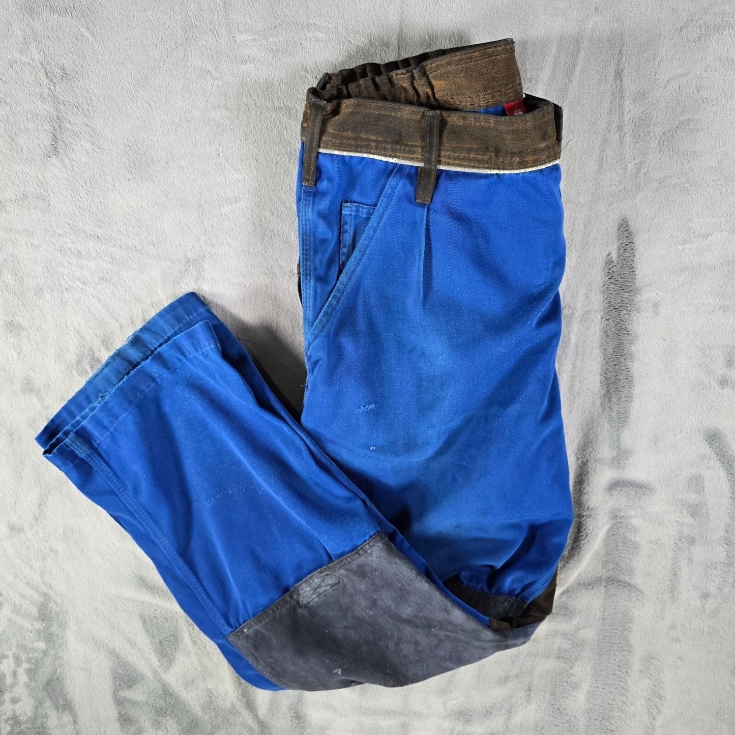 Thrashed Engelbert Strauss Gebrüder Hüber Colorblock Utility Cargo Pants (33x29)