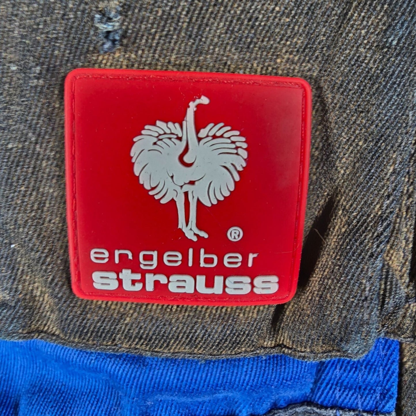 Thrashed Engelbert Strauss Gebrüder Hüber Colorblock Utility Cargo Pants (33x29)