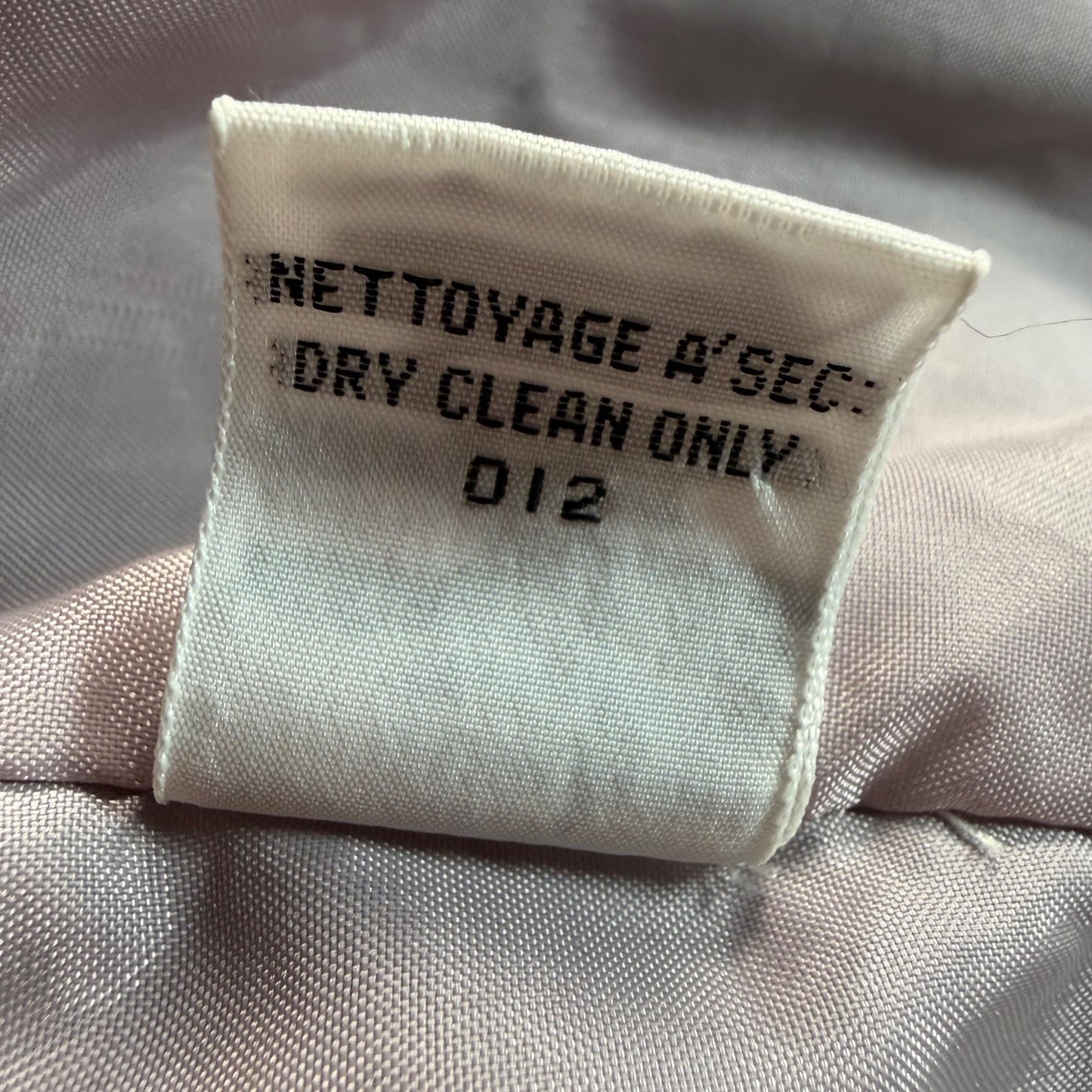 Vintage 1980s Members Only Gray/Mauve Racer Lightweight Bomber Jacket (L)