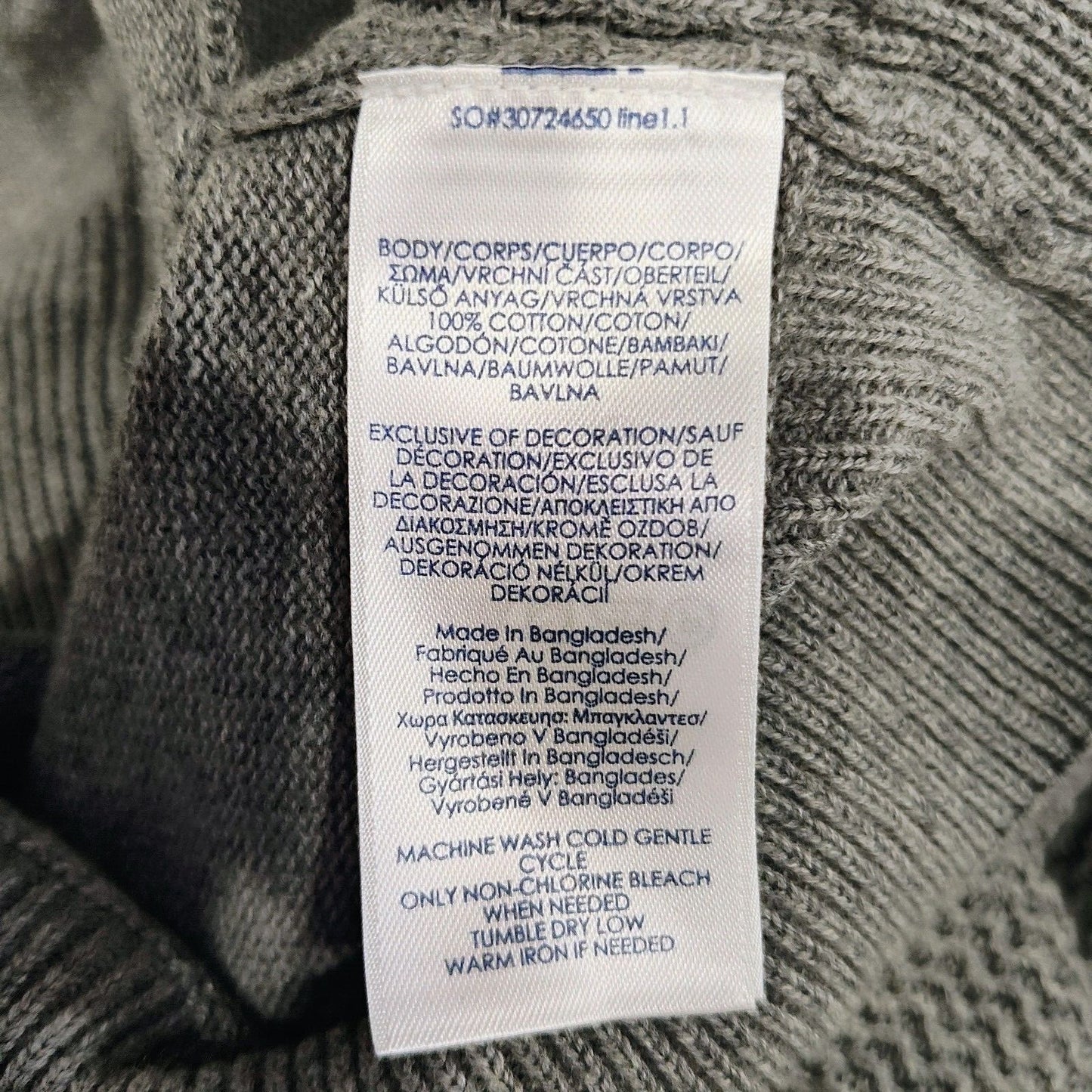 NWT Chaps Men's Gray Heather Full Zip Mock Neck Sweater Vest $70 Retail (Large)