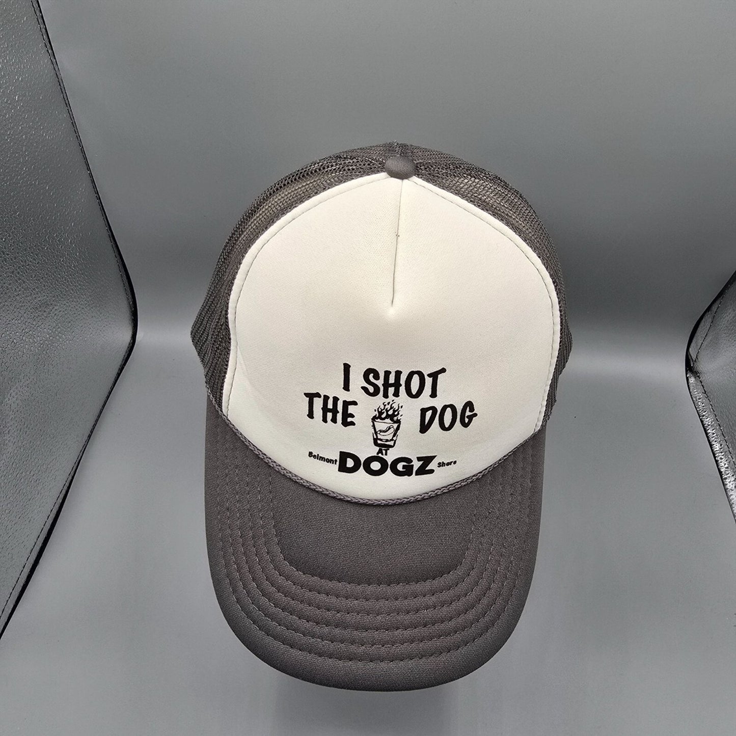 "I Shot the Dog" Dogz Belmont Shore Long Beach California Snapback Trucker Hat