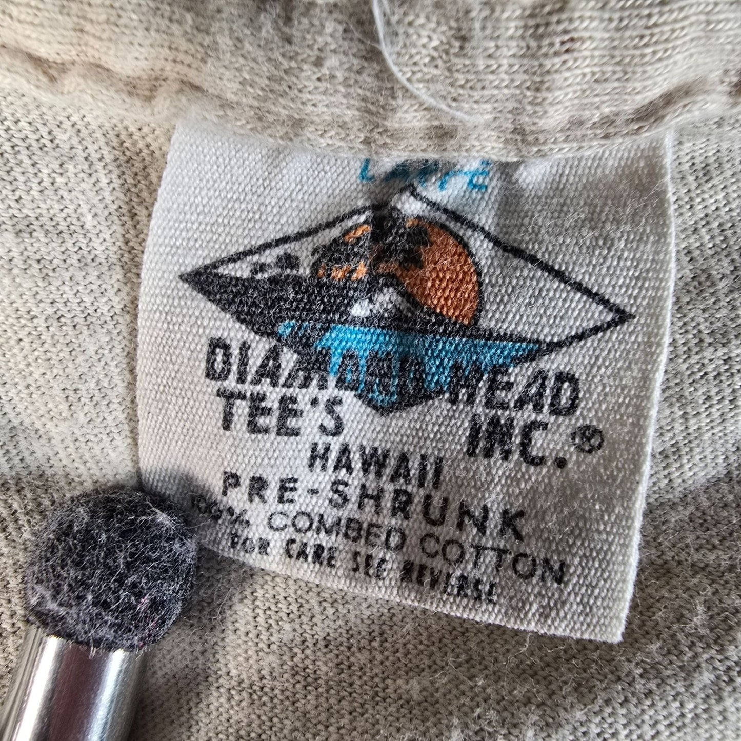 Thrashed Vintage 1970s Diamond Head Tee's F.A.J.L.T. Back Graphic T-Shirt (M)