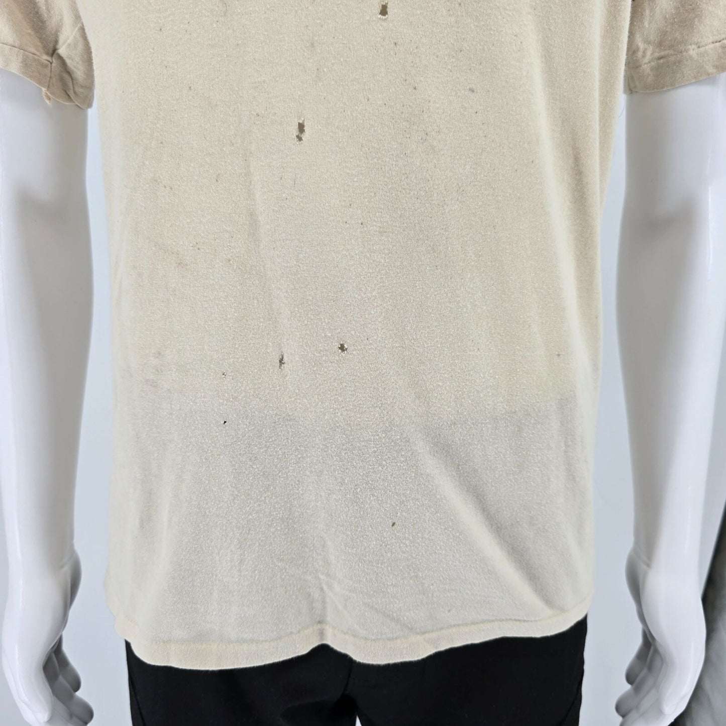 Thrashed Vintage 1970s Diamond Head Tee's F.A.J.L.T. Back Graphic T-Shirt (M)