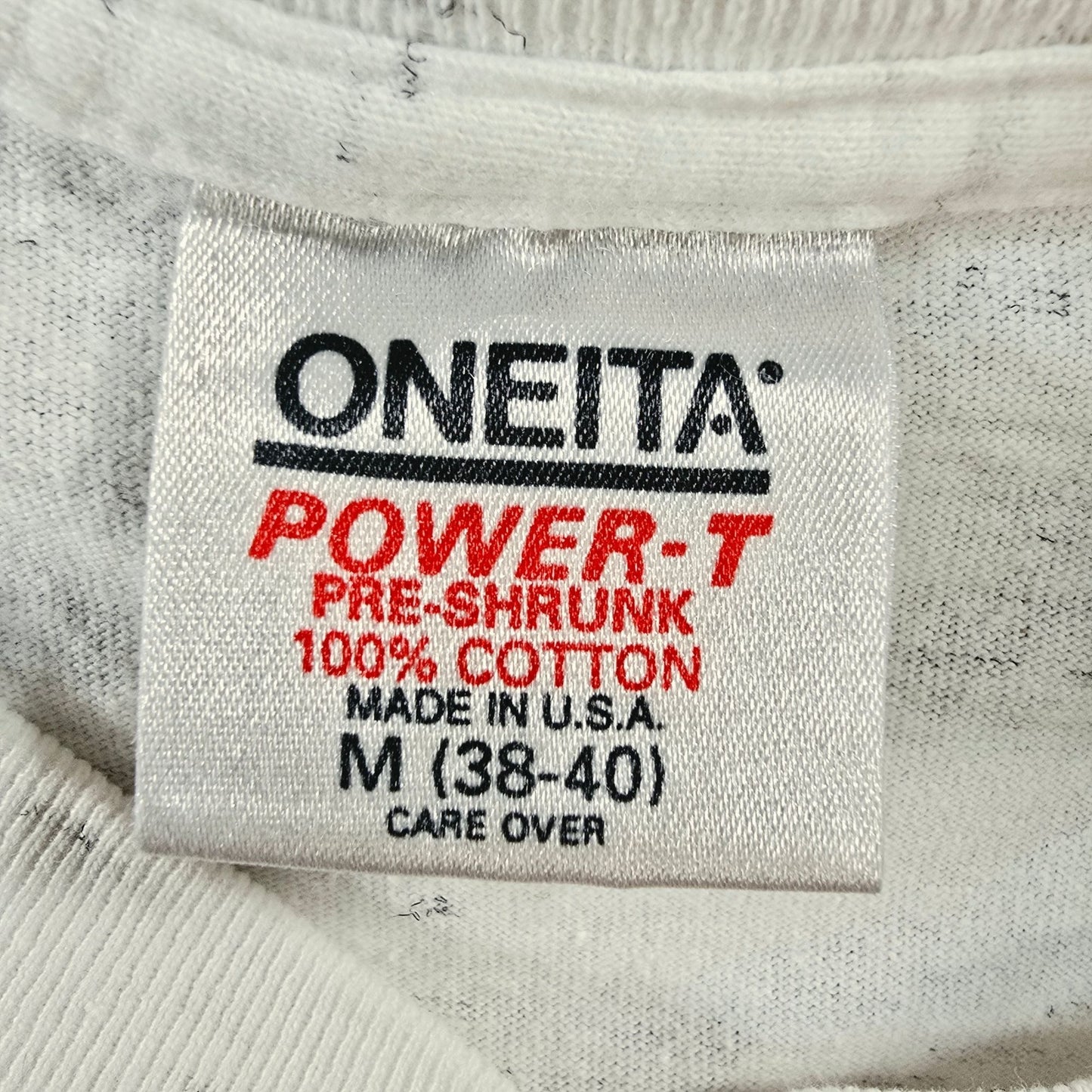 Vintage 1990s Oneita Power-T Lansdon Tommy San Antonio Texas T-Shirt (M) *Fair