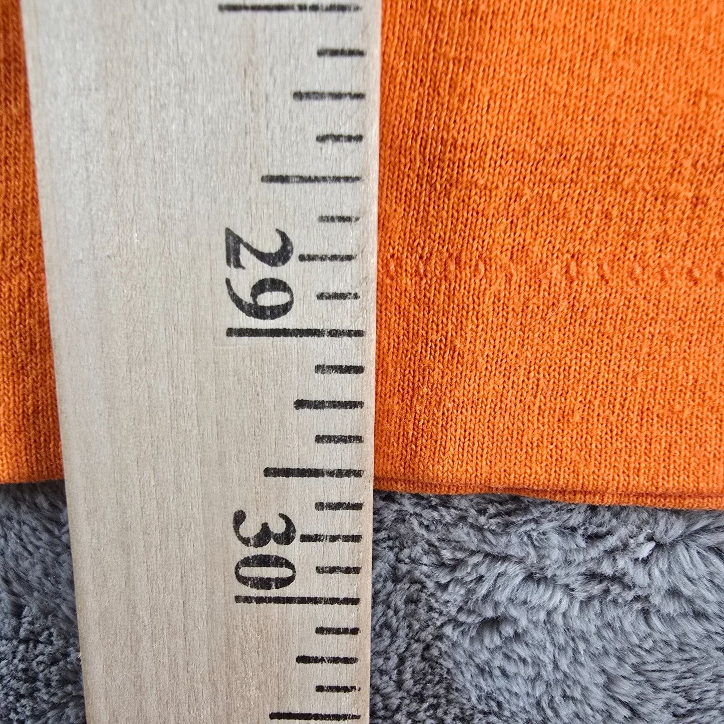 Vintage 1990s Oneita Power/50 Plus Orange The Fun Company Staff T-Shirt (XL)