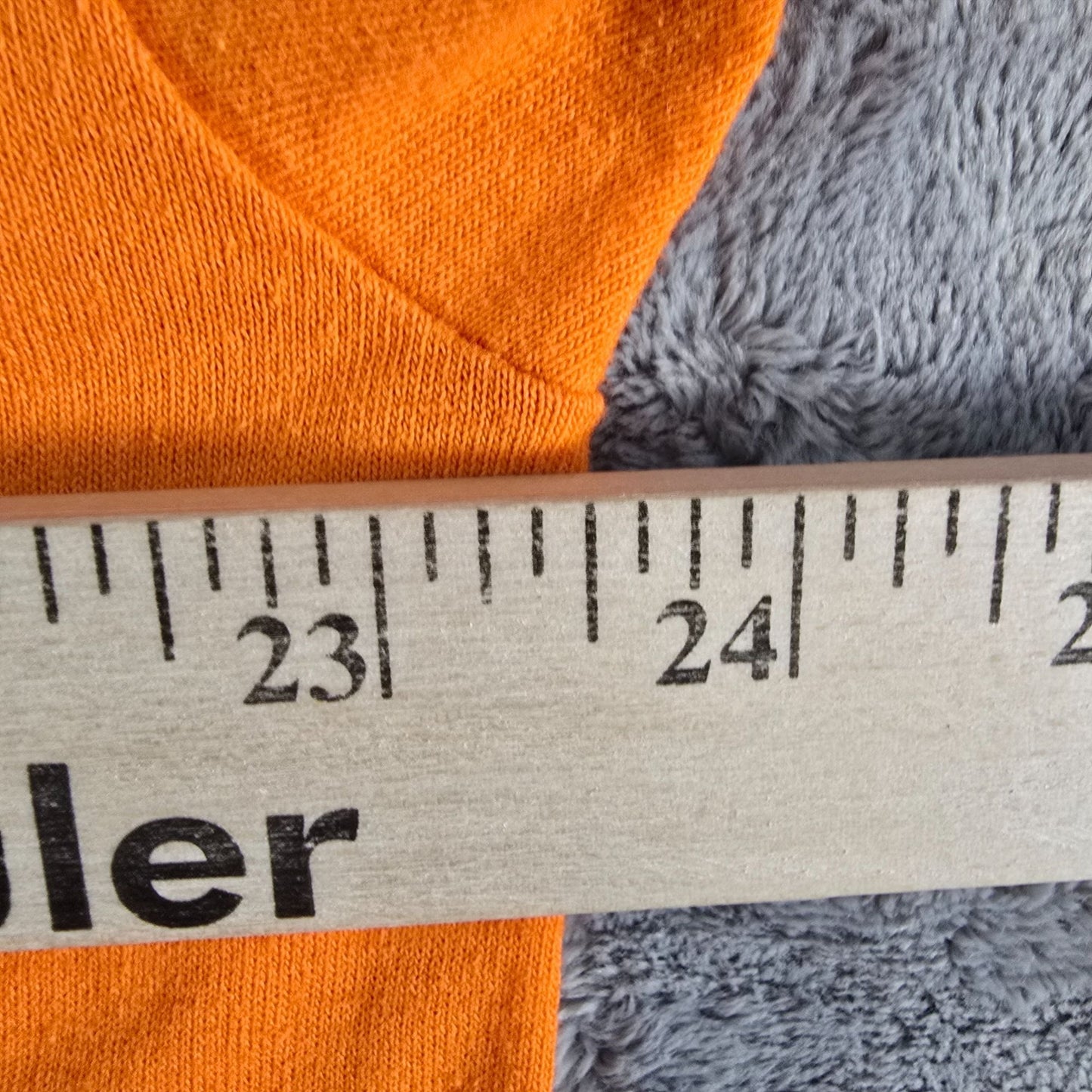 Vintage 1990s Oneita Power/50 Plus Orange The Fun Company Staff T-Shirt (XL)