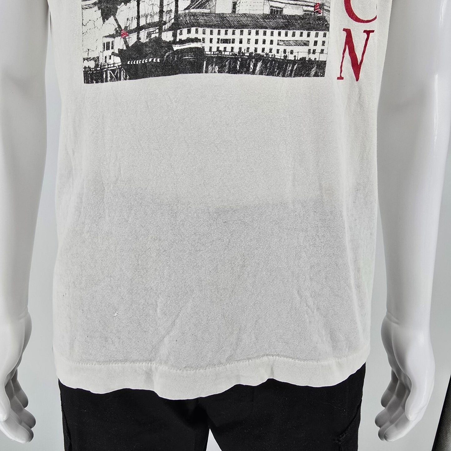 Vintage Screen Stars 1980s Boston Skyline Single Stitch Tourist T-Shirt (M/L)