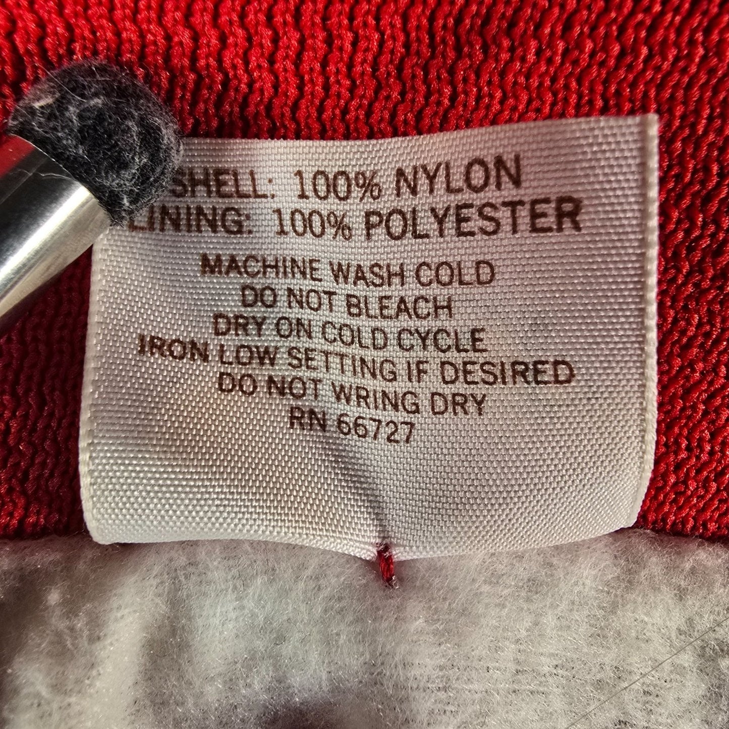 Vintage 1980s Auburn Sportswear Armstrong Tire Tuffy the Rhino Satin Jacket (XL)