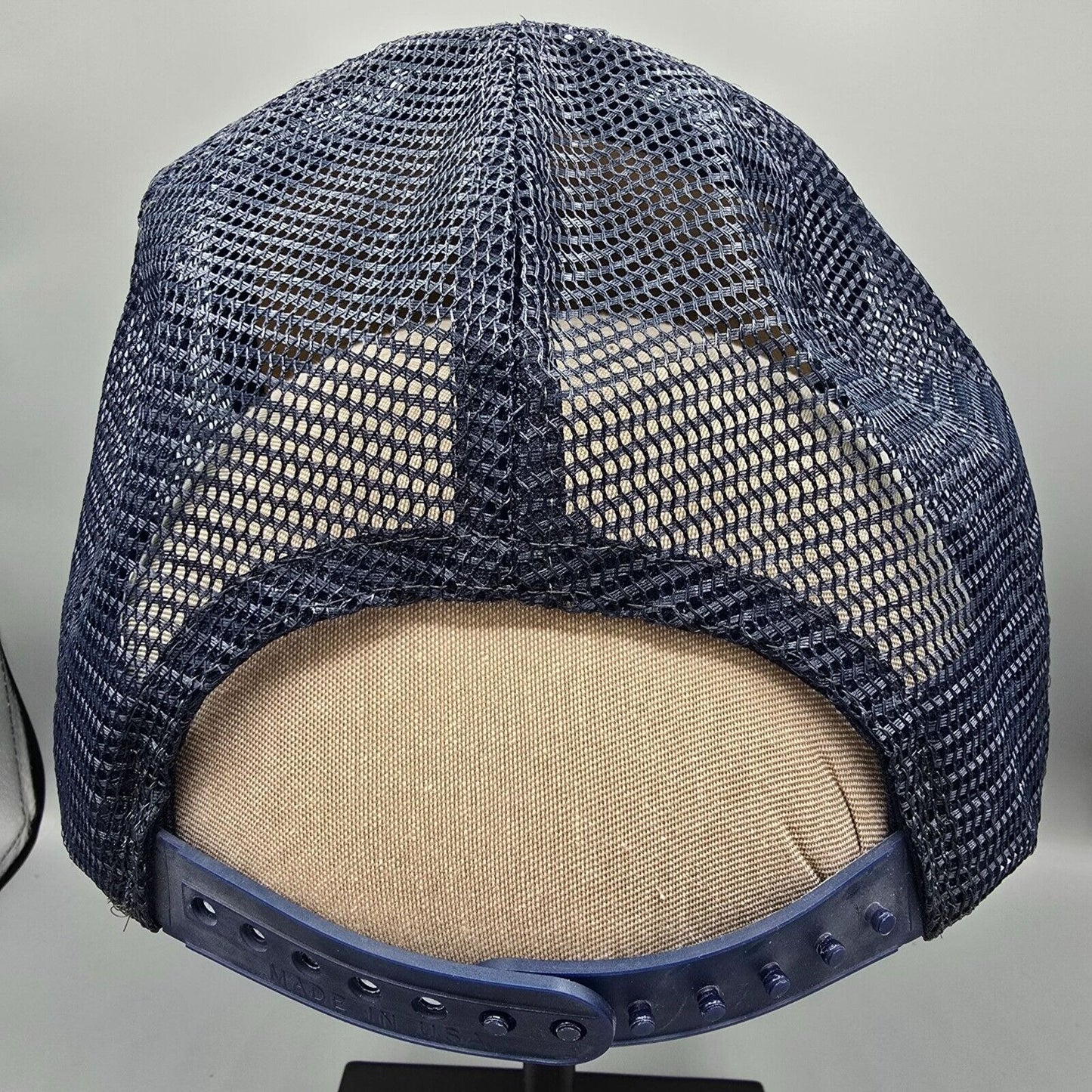 Vintage P Brand Wisconsin Rural Water Association Made in USA Mesh Trucker Hat