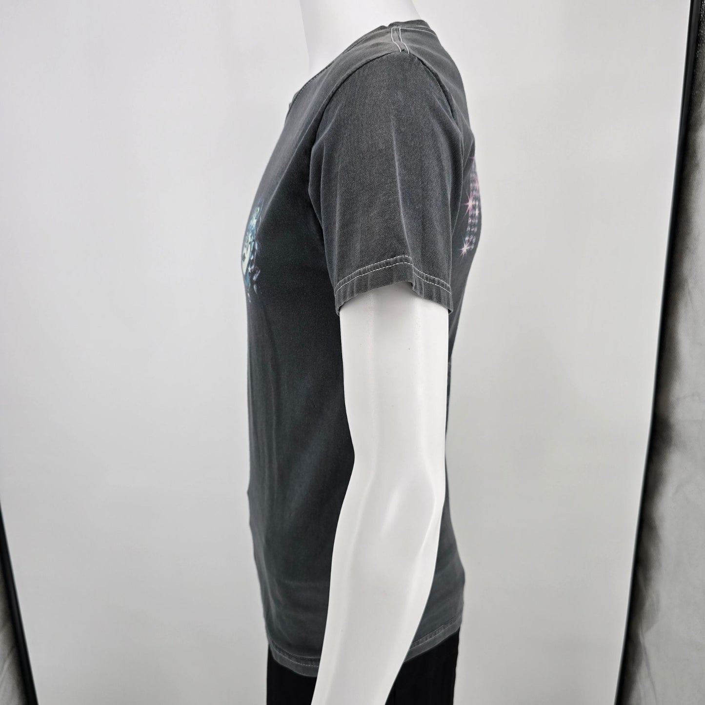 Distressed 2000s Hanes Heavyweight KISS Self-Titled Album Graphic T-Shirt (S)