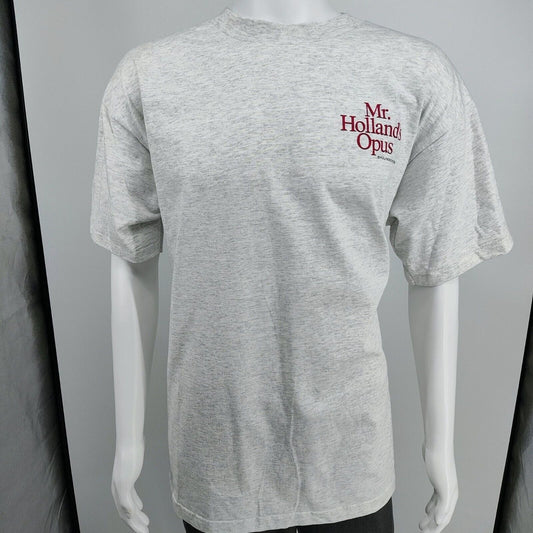 Vintage 1995 Mr. Holland's Opus John Lennon Quote Movie Promo Gray T-Shirt (XL)