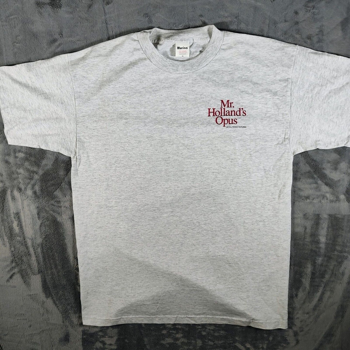 Vintage 1995 Mr. Holland's Opus John Lennon Quote Movie Promo Gray T-Shirt (XL)