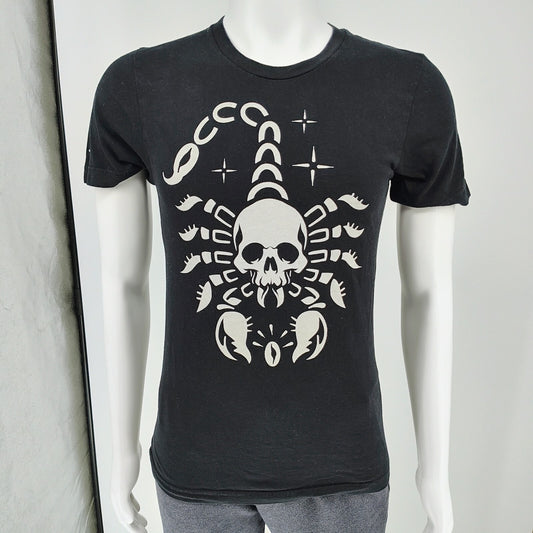 Death Wish Coffee Co Scorpio Scorpion Skull T-Shirt (Small)