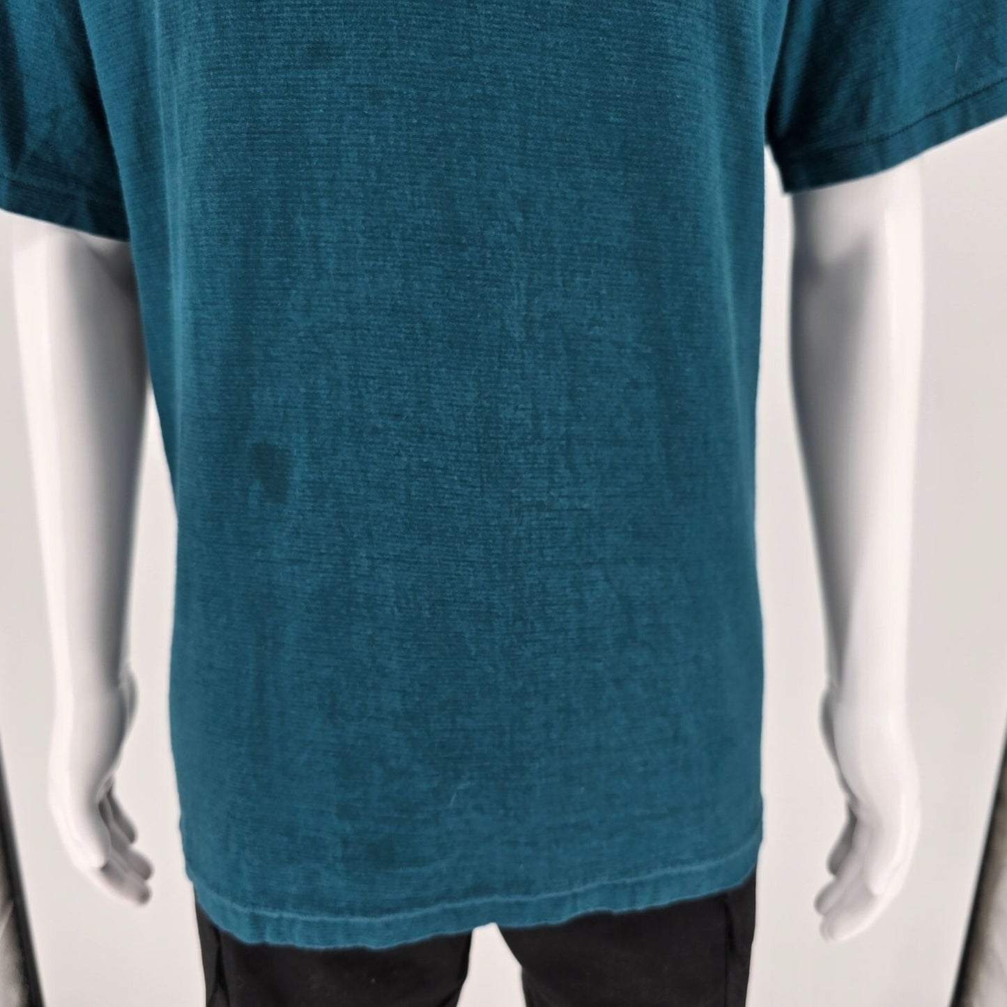 Vintage 1990s Oneita Heavyweight Max Team MP-7 Embroidered Henley T-Shirt (L/XL)