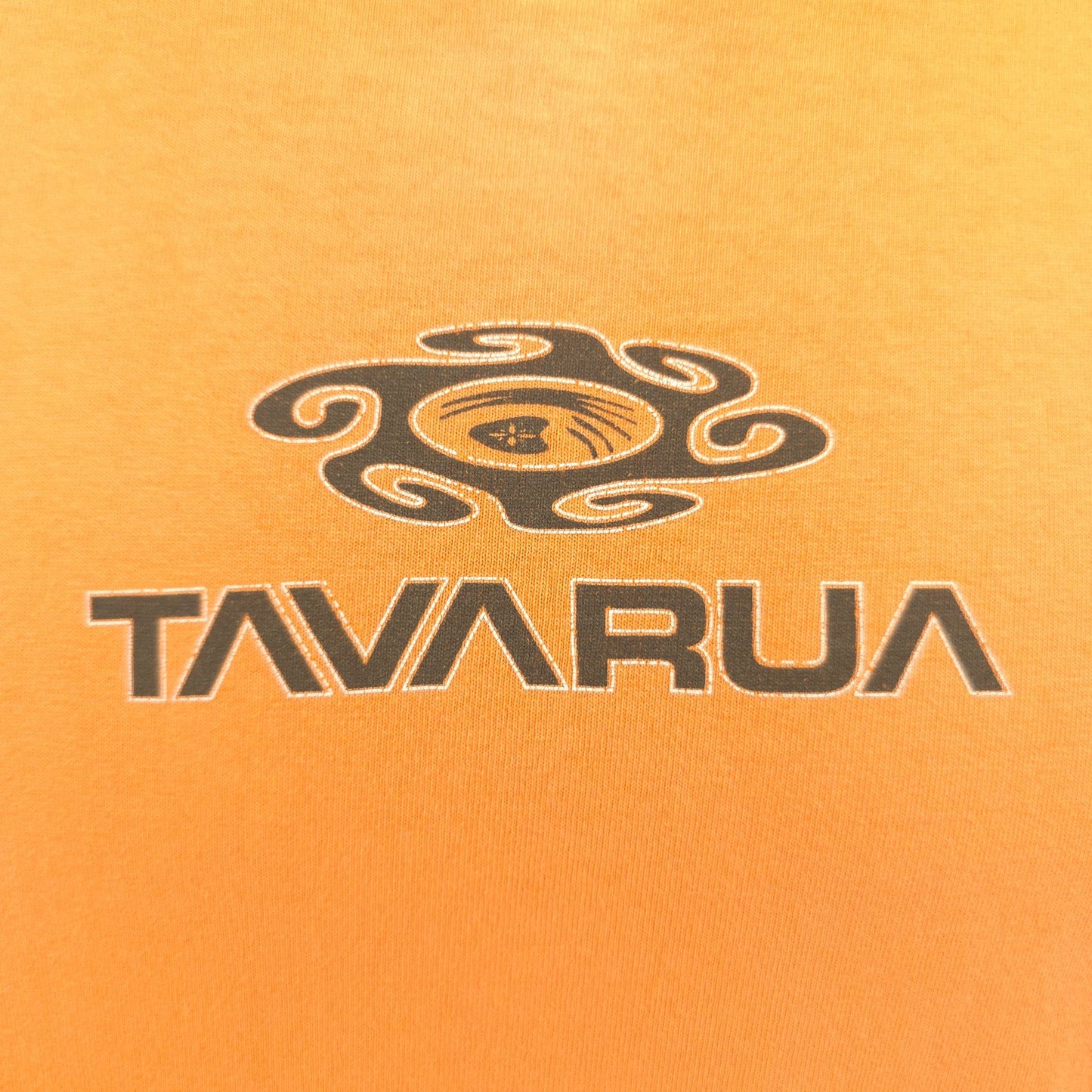 Vintage 1990s Tavarua Island Surf Company Fiji Faded Orange T-Shirt (L)