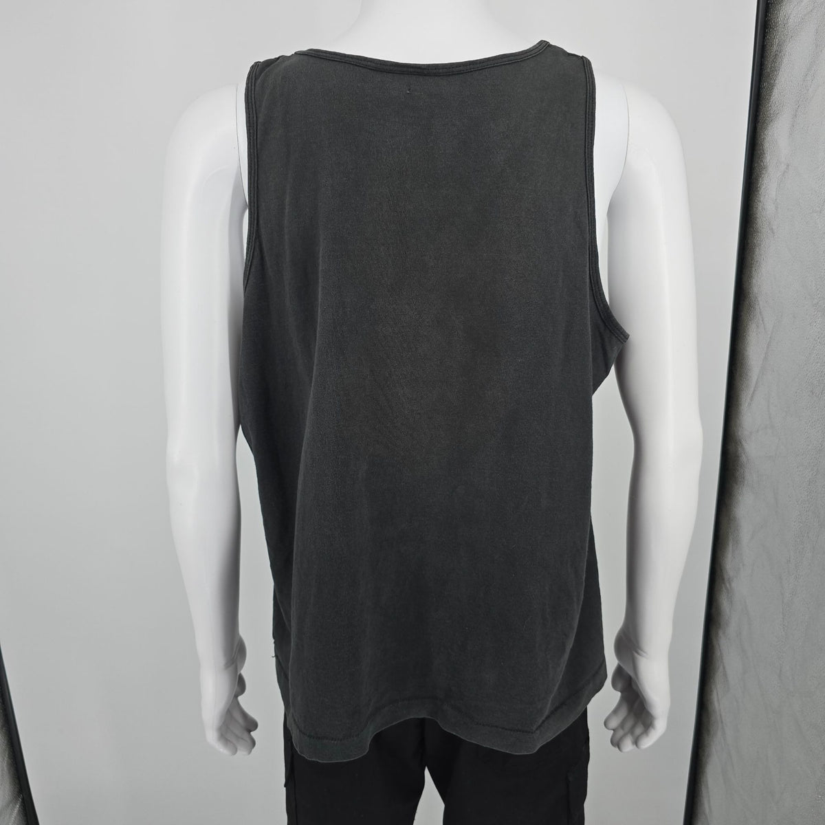 Distressed Vintage Late 1980s Fruit of the Loom "Water Sports" Tank Top (XL)