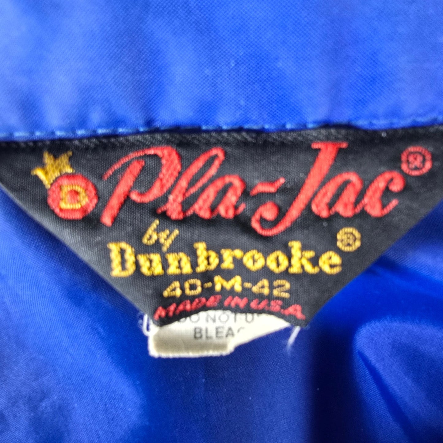 Vintage 1980s Pla-Jac Department of Energy Security Awareness Program Jacket (M)
