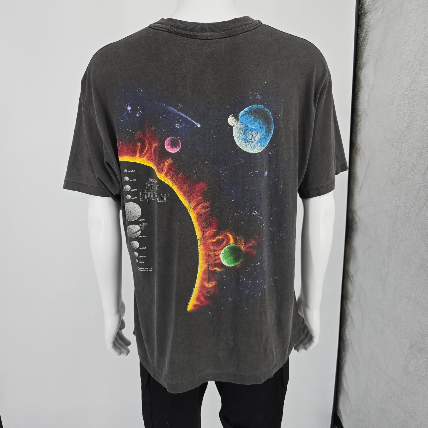 Vintage 1990s National Air & Space Museum Peter Kull Solar System T-Shirt (XL)