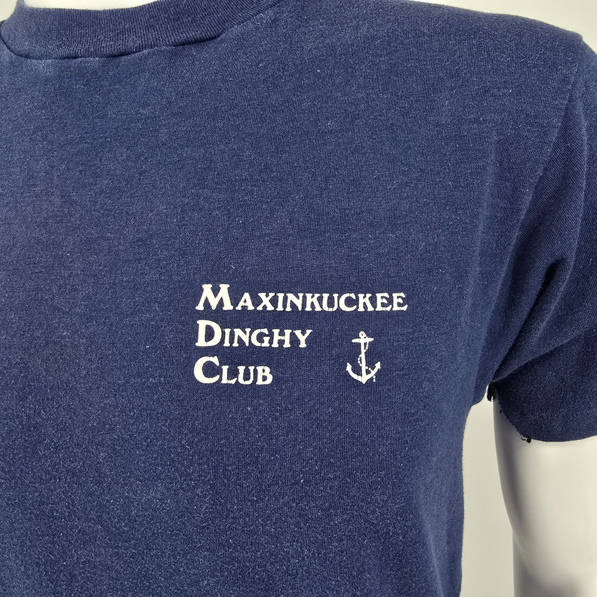 Vintage 1985 Hanes Lake Maxinkuckee Dinghy Club Culver Indiana T-Shirt (M)