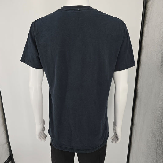 Vintage 1990s Newton Trading Co. Made in Canada Blank Black T-Shirt (M/L)