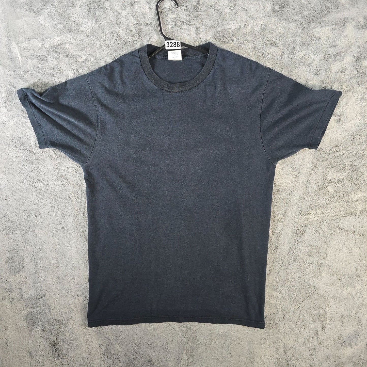 Vintage 1990s Newton Trading Co. Made in Canada Blank Black T-Shirt (M/L)